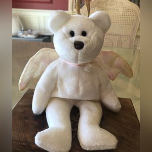 Ty Beanie Babies Halo The Angel Bear